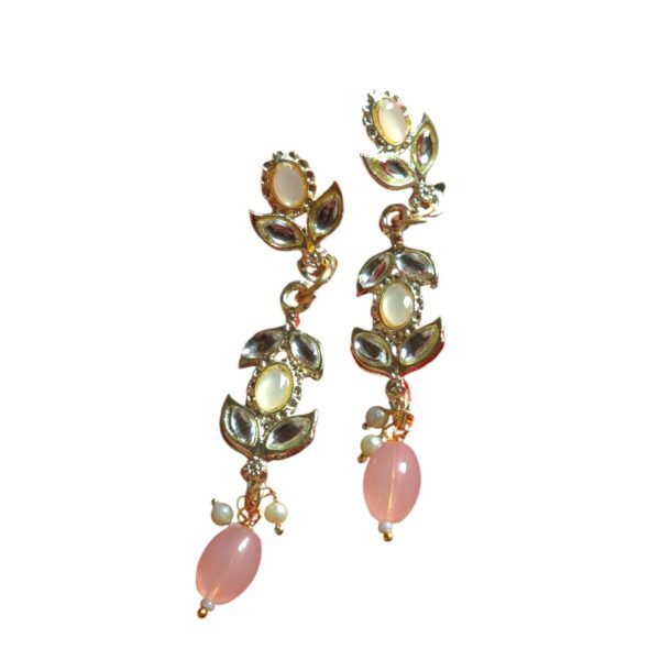 peach beads minakari