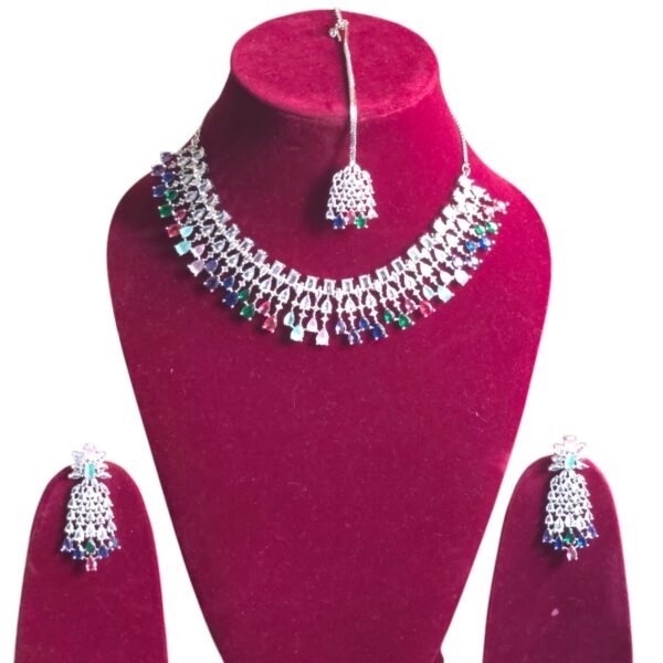 American diamond jewellery set