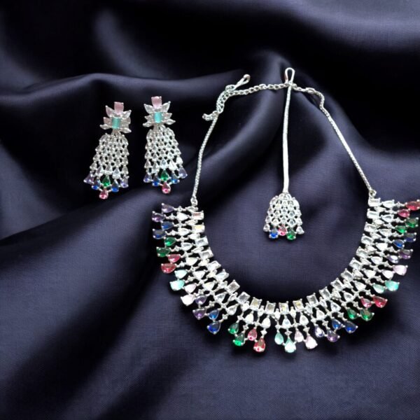 American diamond jewellery set