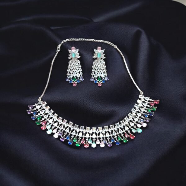 American diamond jewellery set