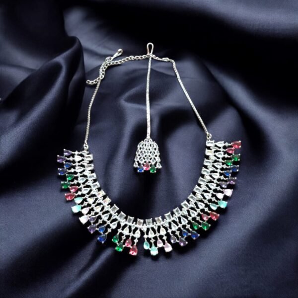 American diamond jewellery set