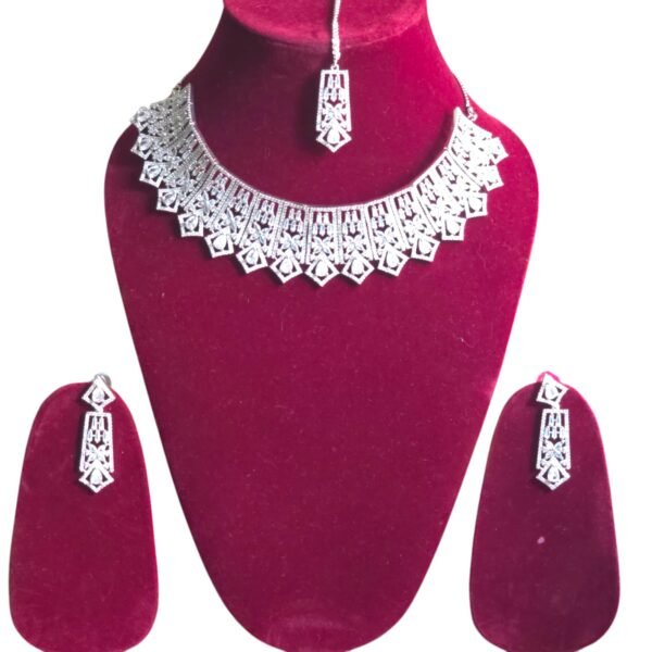 American diamond choker set