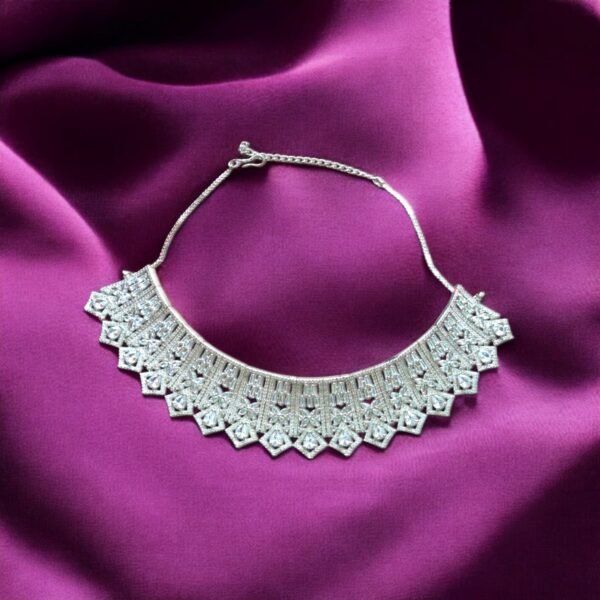 American diamond choker set