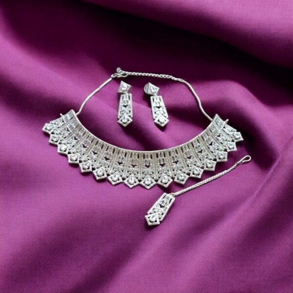American diamond choker set