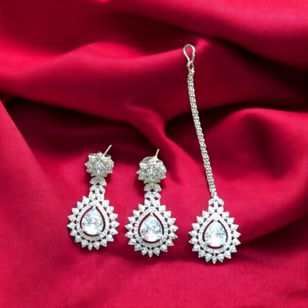 American Diamond Necklace Set