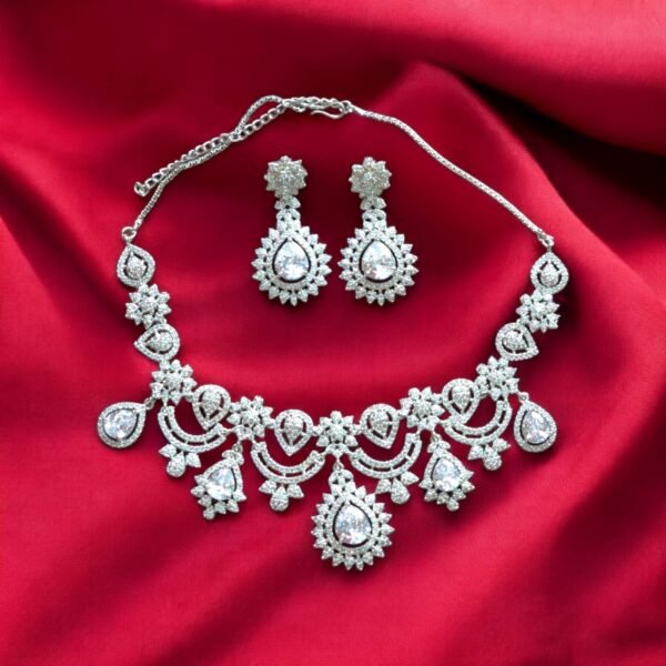American Diamond Necklace Set