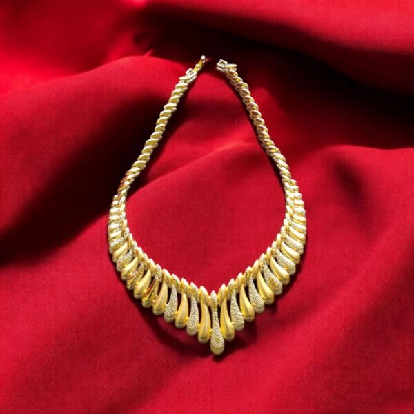 Gold-Plated Anti-Tarnish Necklace Set