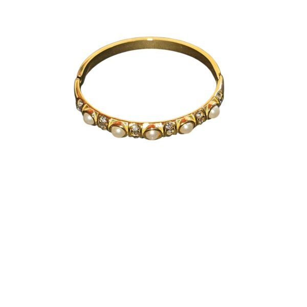 anti-tarnish gold finish bracelet