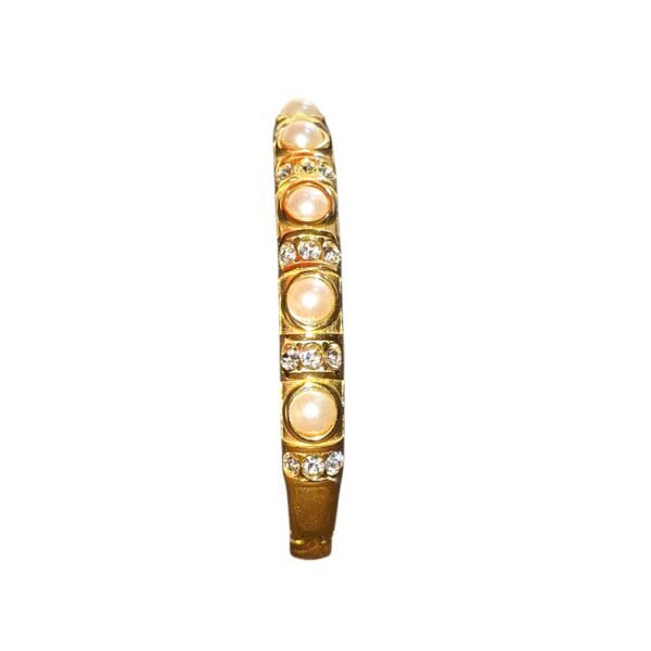 anti-tarnish gold finish bracelet