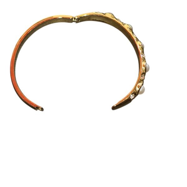 anti-tarnish gold finish bracelet