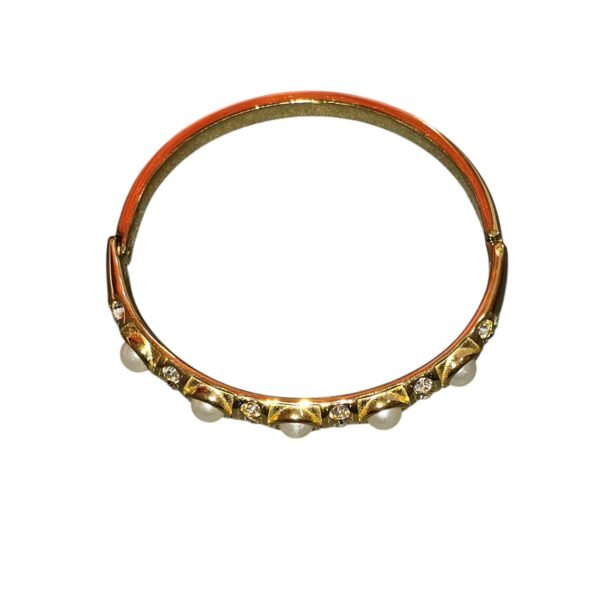 anti-tarnish gold finish bracelet