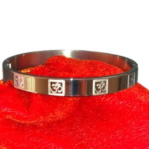 Anti Tarnish om (AUM) Bracelet
