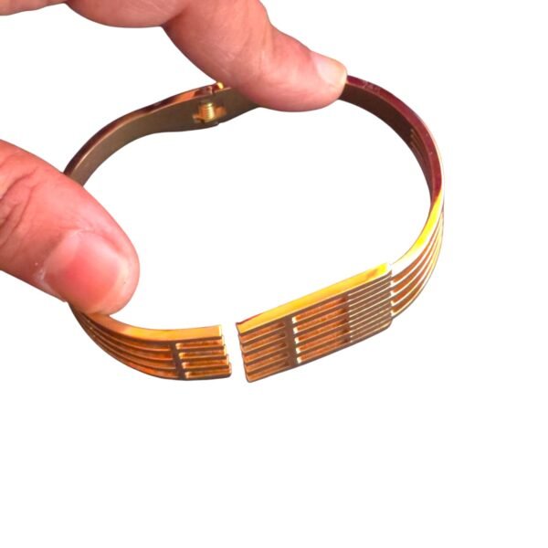 anti-tarnish gold plated bracelet